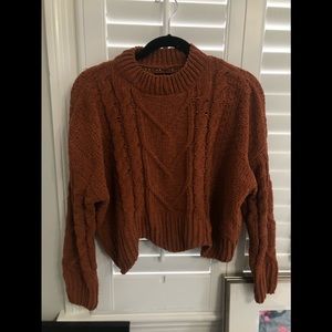 Rust colored sweater